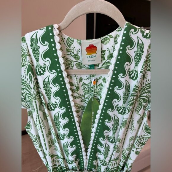 Farm Rio: Green River Ride Lenzing Euroflax™ Jumpsuit - Picture 8 of 10